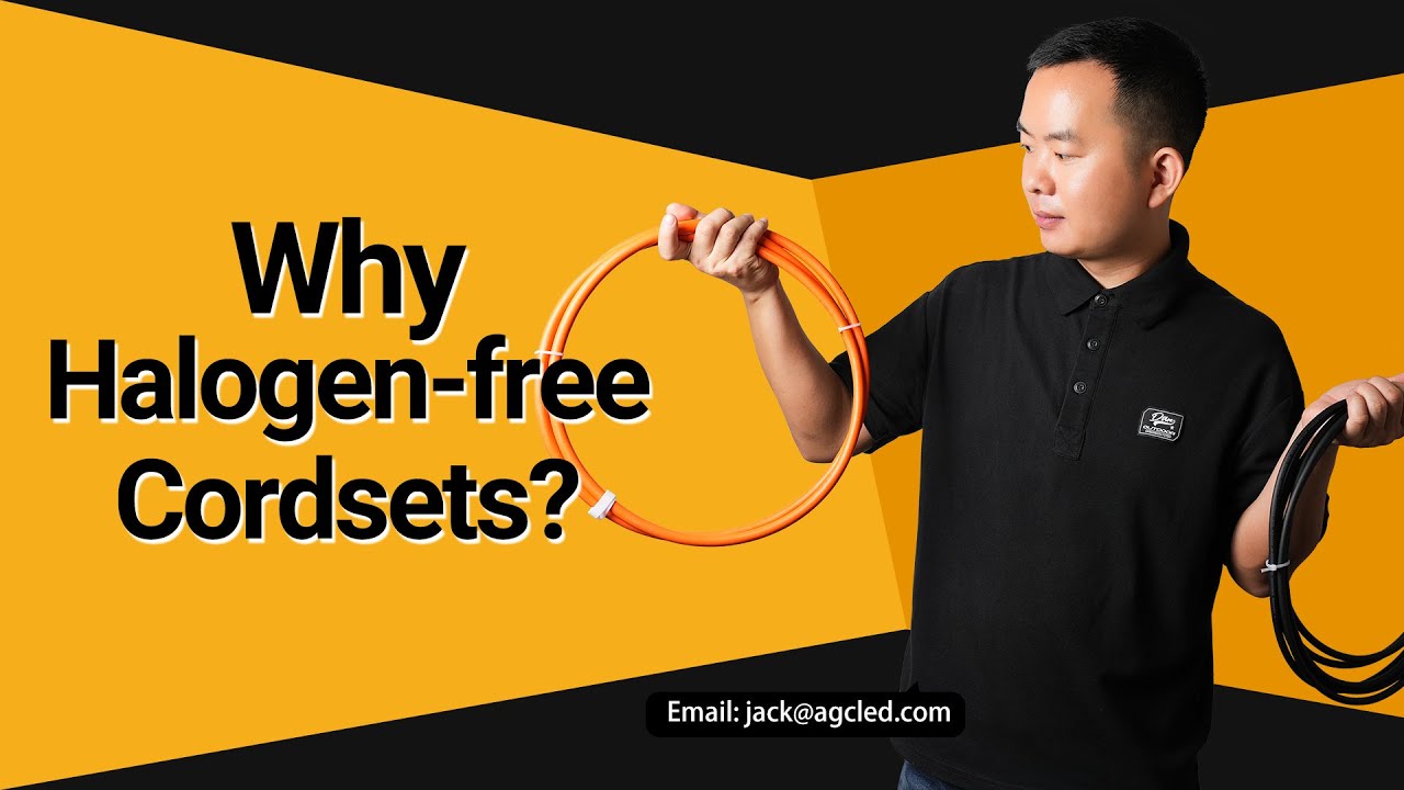 Why Choose Halogen-Free Cordsets/Cable? PVC Cable vs Halogen-Free Cable