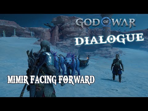 Why Mimir is never facing forward? God of War Ragnarok Conversations