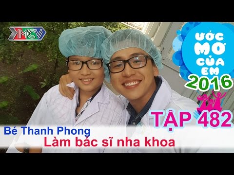 Quang Bảo giúp bé trở thành bác sĩ nha khoa | ƯỚC MƠ CỦA EM | Tập 482 | 04/12/2016