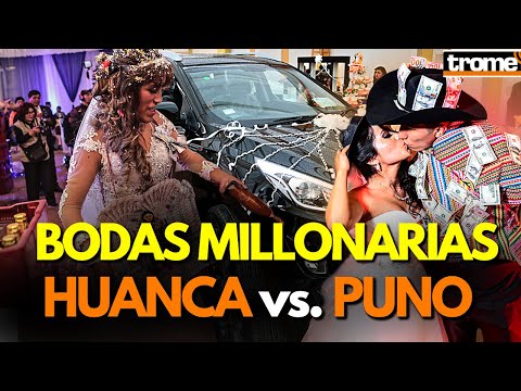 Así son las MILLONARIAS BODAS y regalos para los recién casados en HUANCAYO Y PUNO