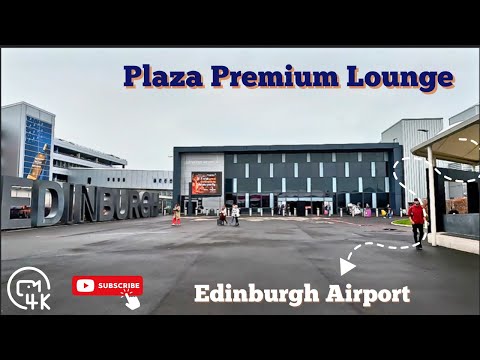 Dentro do Aeroporto de Edimburgo: Descubra o Plaza Premium Lounge com Gin de Edimburgo