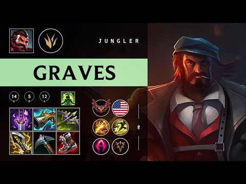 Graves Jungle vs Rengar - NA Grandmaster Patch 26.01