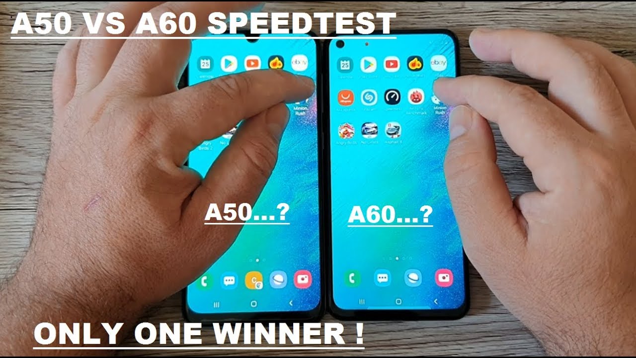 Galaxy A60 VS Galaxy A50 - SPEEDTEST ! Only One Winner!