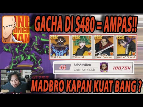 🔥🔥SABAR PUASA! GACHA PALING AMAPS DI SERVER 480 [KAPAN MADBRO KUAT ? ] - ONE PUNCH MAN:The Strongest
