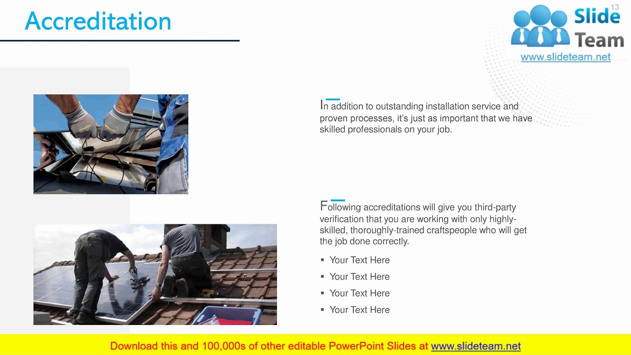 Solar Panel Installation Proposal PowerPoint Presentation Slides