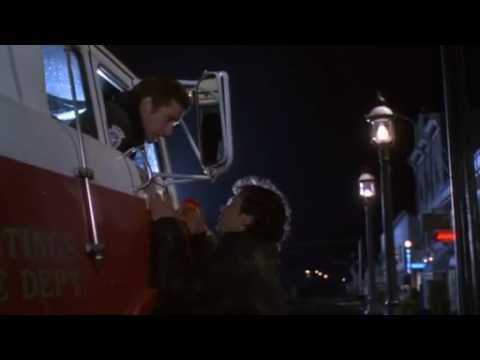 Big Bully (1996) Dave is scared and tells Ulf that Fang fell over the cascade