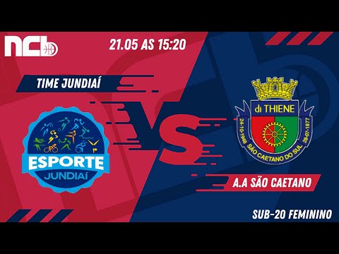TIME JUNDIAÍ X A.A SÃO CAETANO - NCB SUB-20 FEMININO 2022.1