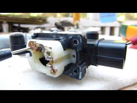 Power window motor + switch repair