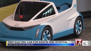 Honda’s ‘Shogo’ electric car brings joy to sick children at Fayetteville hospital