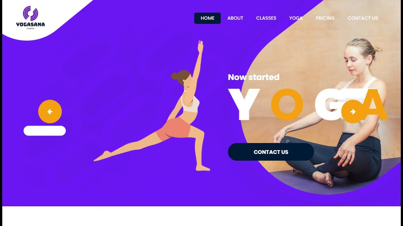 🔥 Free Yoga Website Template | Yogasana HTML Template | Download Now!
