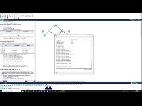 3.5.5 Packet Tracer - Configure DTP