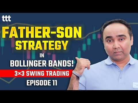 11. Bollinger Bands Ka Father-Son Strategy | 3x3 Swing Trading |Vishal B Malkan