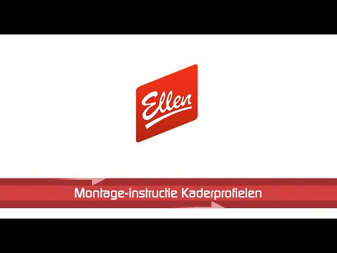 Montage instructie kaderprofielen