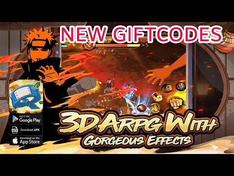 Ninjutsu Kaisen Blazing Storm New Giftcodes - Naruto ARPG Android Game