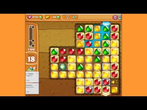 Diamond Digger Saga Level 6 [BOMBS!!!]