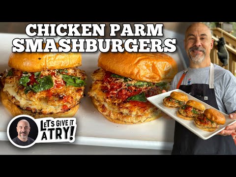 Todd's Chicken Parm Smashburgers | Blackstone Griddles