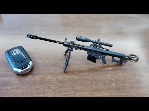 Mini Barrett M82A1 Keychain Unboxing 2023