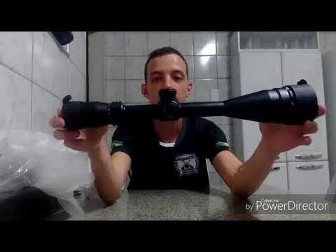 Luneta Titan 6-24x50 Unboxing/Review e comentários