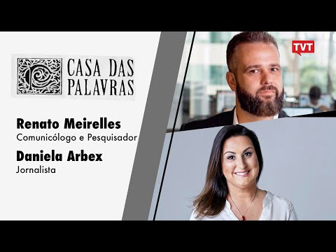 🔴 Renato Meirelles e Daniela Arbex no Casa das Palavras