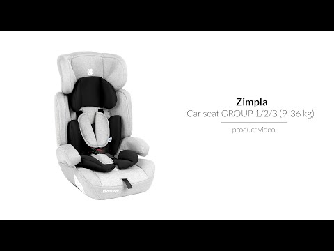 Стол за кола 1-2-3 (9-36 кг) Zimpla Dark Grey Kikkaboo  2