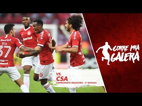 Inter 2x0 CSA - 5ª rodada/Brasileirão