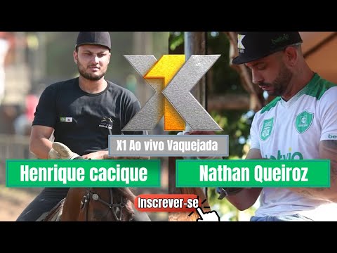 X1 Ao vivo Vaquejada | Nathan Queiroz x Henrique Cacique | Icaraí de Minas - MG