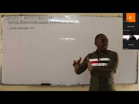 COMPANY RECONSTRUCTION 1