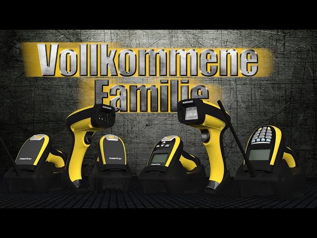 Video teaser per Datalogic Powerscan 9500 - Vollkommene Familie