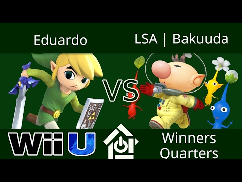 THGW 1/30/2017 - Eduardo (Toon Link) vs LSA | Bakuuda (Olimar) - Smash 4 Winners Quarters
