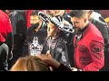 ISAAC CRUZ BOSS RING ENTRANCE FOR GERVONTA DAVIS FIGHT AS STAPLES CENTER GOES CRAZY FOR HIM!