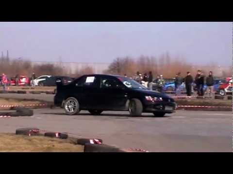 II Runda Crusar Cup 2012 - Damian Kaczorowski  - Mitsubishi Lancer Evo IX
