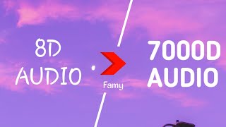 Famy - Ava (7000D Audio /Not 8D Audio) Speed Up Tiktok Version