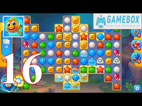 Fishdom - Gameplay Walkthrough Part 16 (iOS,Android)