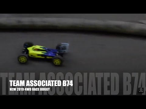 NEW Team Associated B74 4WD Buggy and First Run on Track - Netcruzer RC