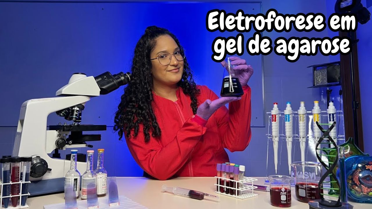 AGAROSE GEL ELECTROPHORESIS - Finally visualizing DNA | Thaís Magalhães