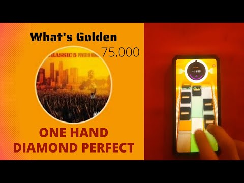 Beatstar | What's Golden [hard] - ONE HAND ONLY DIAMOND PERFECT 75K (Handcam + Audible Taps)