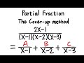 The Cover Up Method Why It Works For Partial Fractions Decomposition