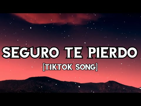 Kid Flex, Serge - Seguro Te Pierdo (Lyrics) [TIKTOK SONG]