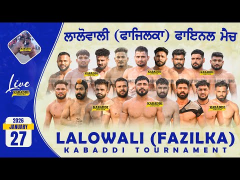 FINAL MATCH DODA  VS GHANGA | Lalowali (Fazilka) Kabaddi Tournament