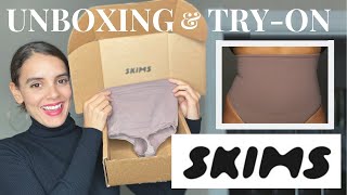 SKIMS UNBOXING, TRY ON &  REVIEW | Is Shapewear Worth It? | 2019