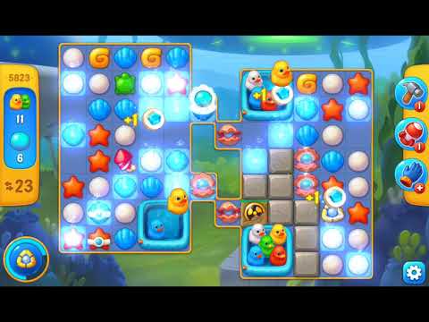 Fishdom 2021 - Level 5823   #playrix #fishdom #gaming