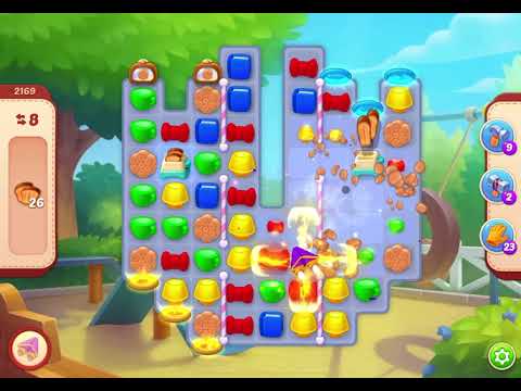 HomeScapes Level 2169 no boosters (13 moves)