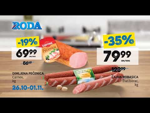 Roda katalog 26.10 - 01.11.2017.