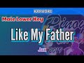 Like My Father by Jax (Karaoke : Male Lower Key)