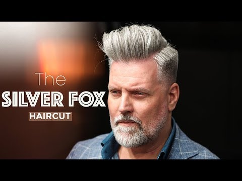 THE SILVER FOX HAIRCUT. Men´s hairstyling inspiration