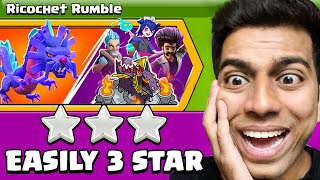 Easily 3 Star Ricochet Rumble Challenge (Clash of Clans)