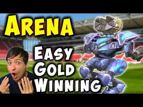ARENA Mode - WIN EASY GOLD - War Robots Gameplay WR