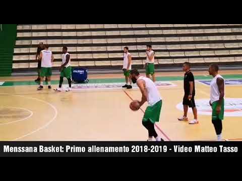Mens sana Basket 1871: Primo allenamento 2018-2019