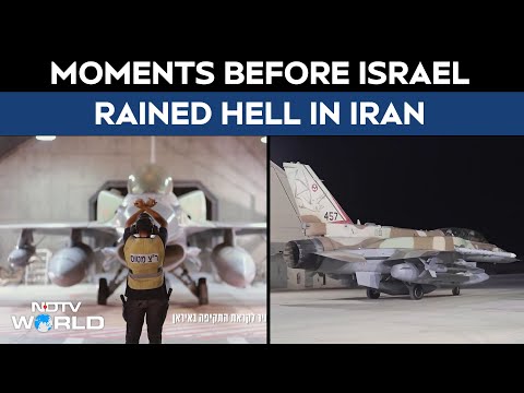 Israel Fighter Jets | IDF Releases Footage Of Fighter Jets Taking Off To Conduct Strikes In Iran