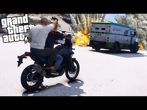 MEGA ARMORED CAR ROBBERY! - GTA 5 GANGSTER LIFE MOD (7) #4